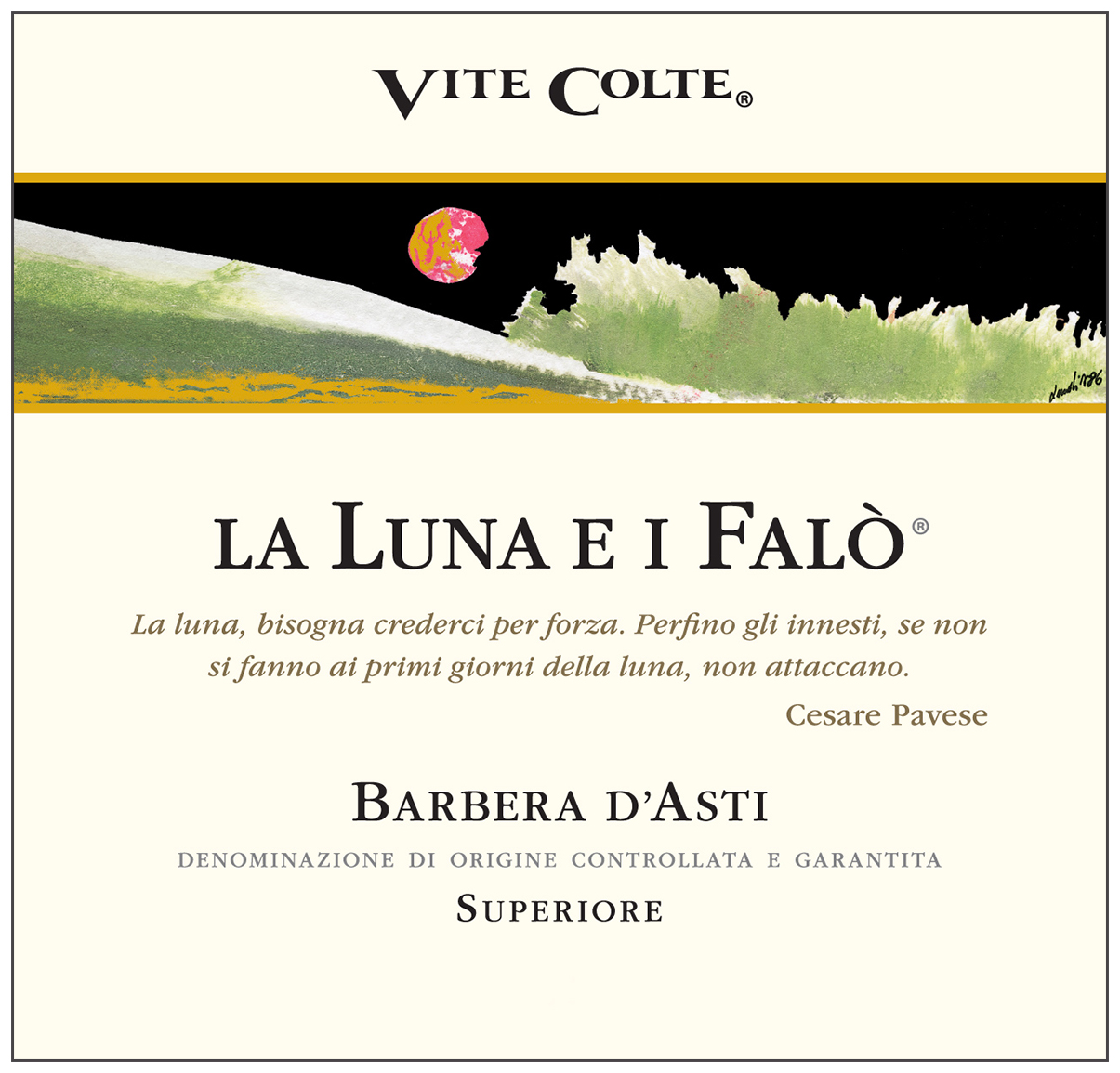 La Luna e i Falò Barbera d'Asti Superiore Docg 2007