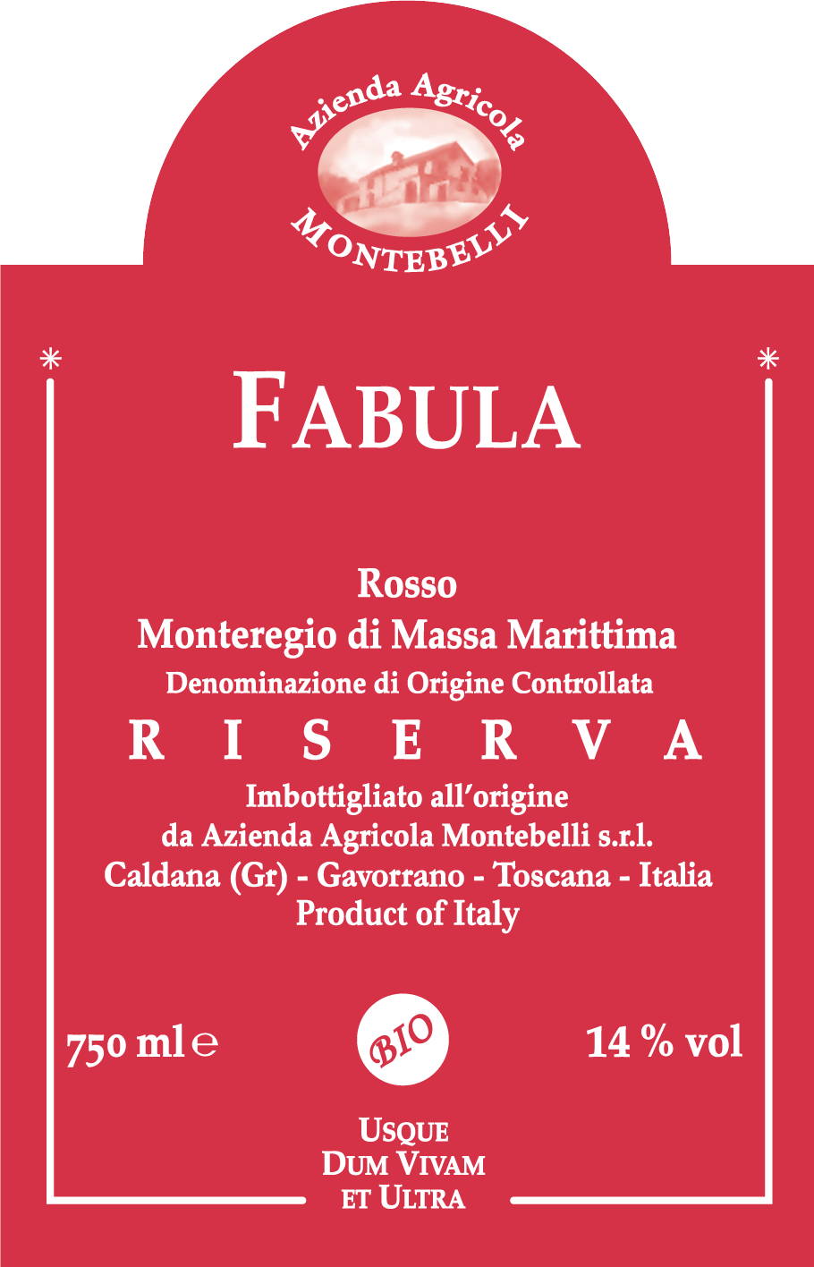 Fabula Rosso di Monteregio Riserva 2005