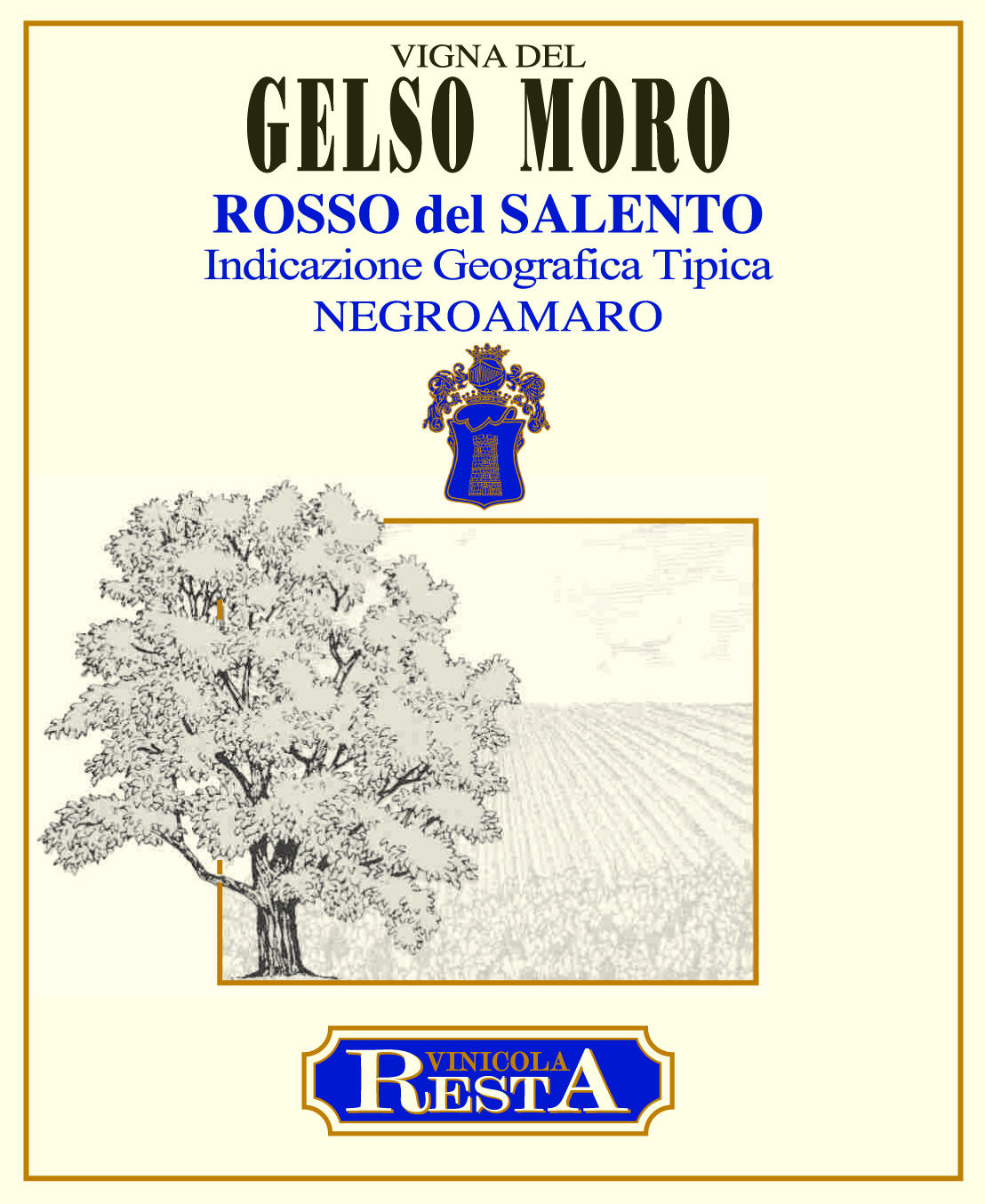 Rosso Vigna del Gelso Moro 2009