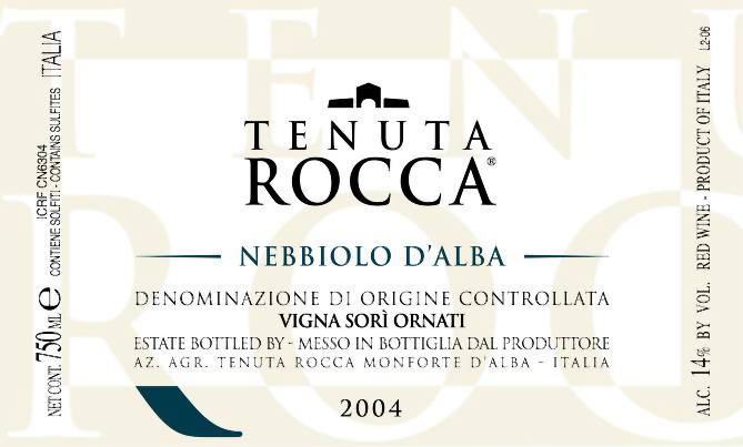 Nebbiolo d'Alba Vigna Sorì Ornati 2009
