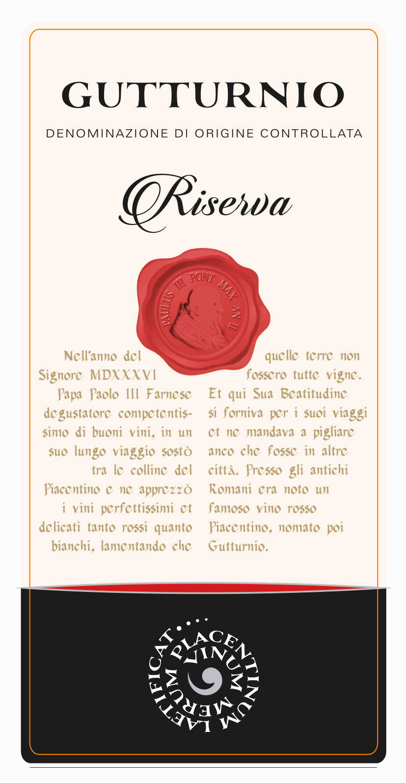 Bollo Rosso Gutturnio Riserva 2010