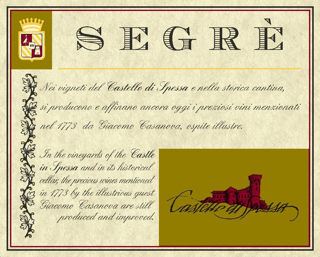 Segrè Sauvignon Doc Collio 2007