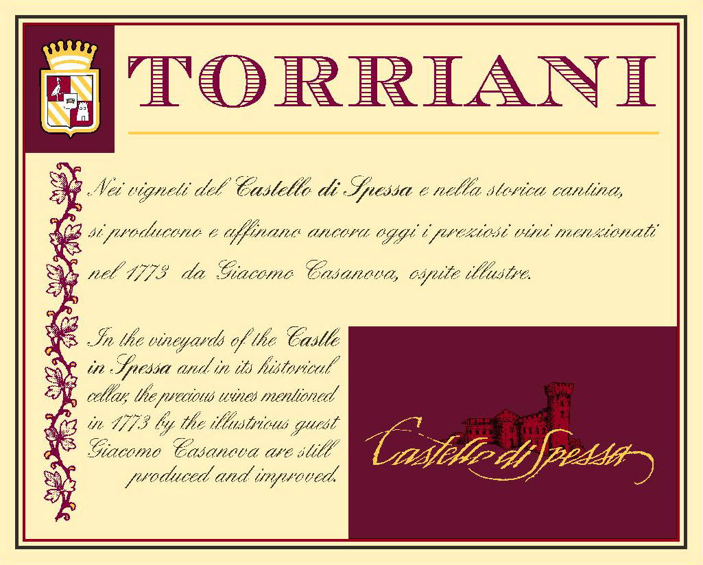 Torriani Merlot Doc Collio 2012