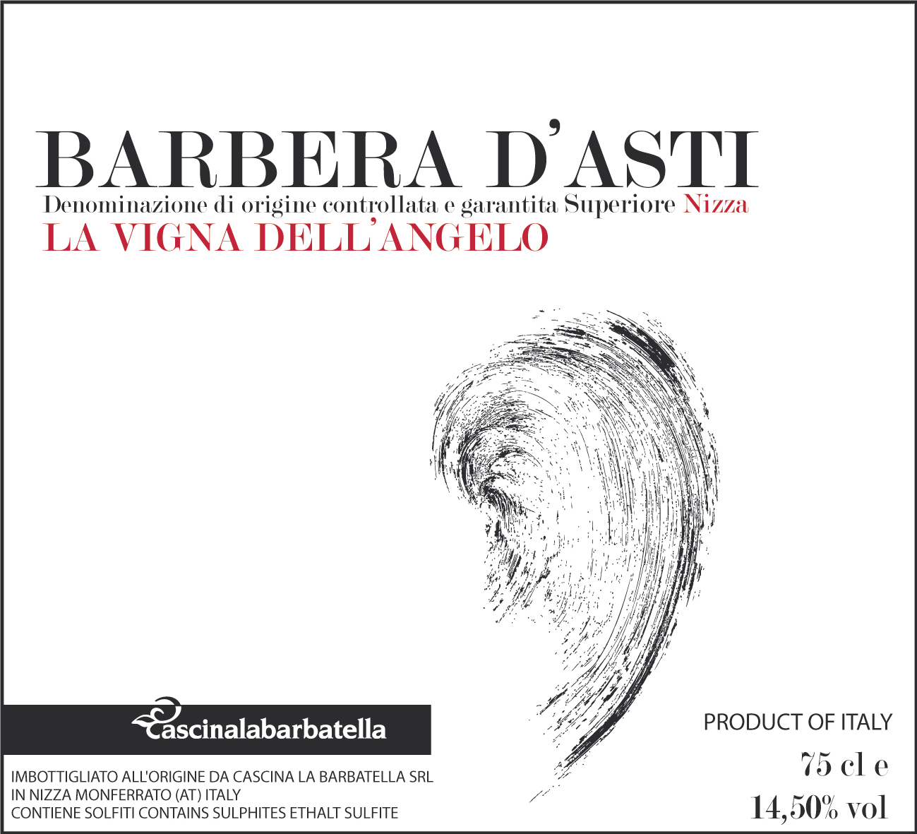 La Vigna dell'Angelo Barbera d'Asti Superiore Nizza 2006