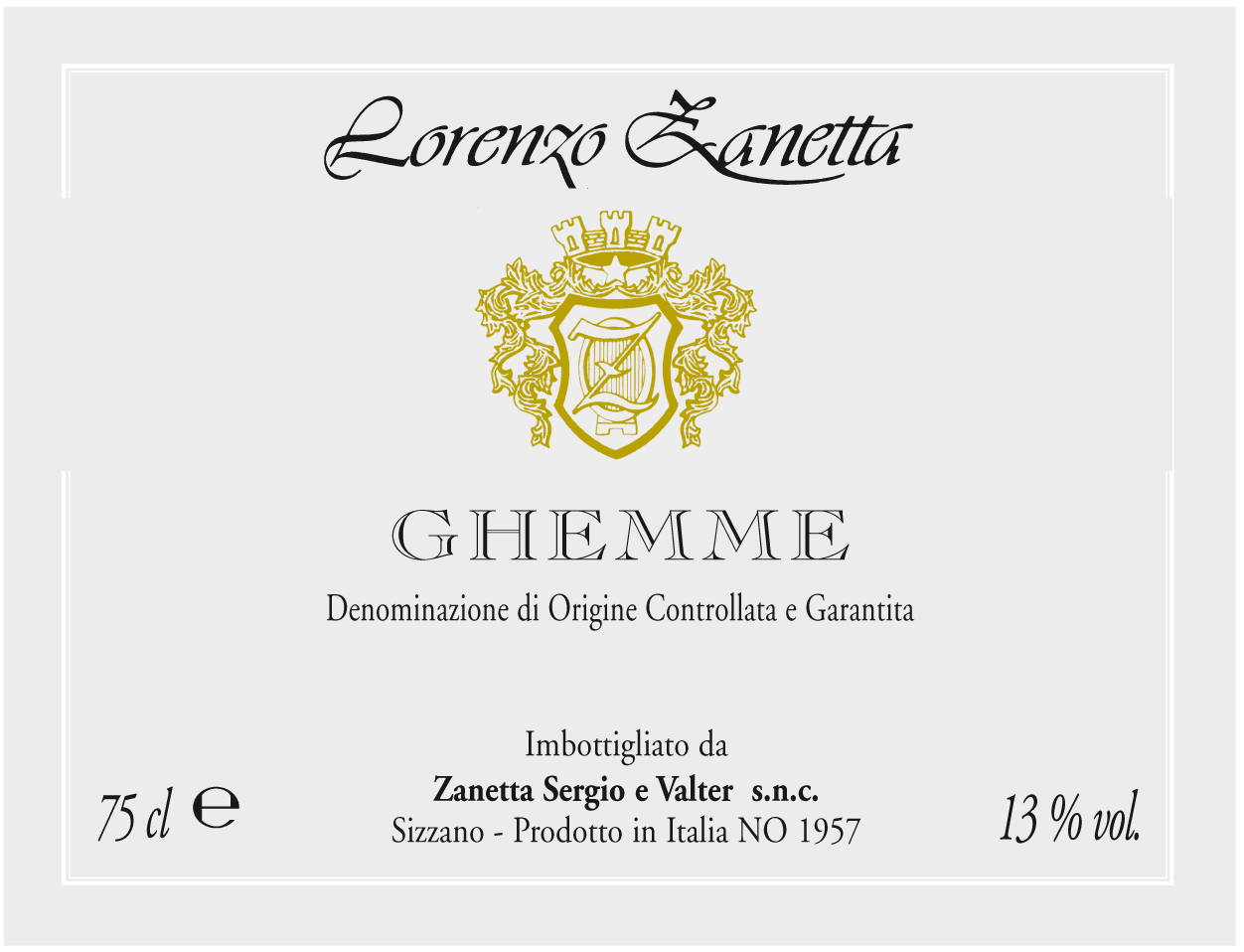 Ghemme Lorenzo Zanetta 1998