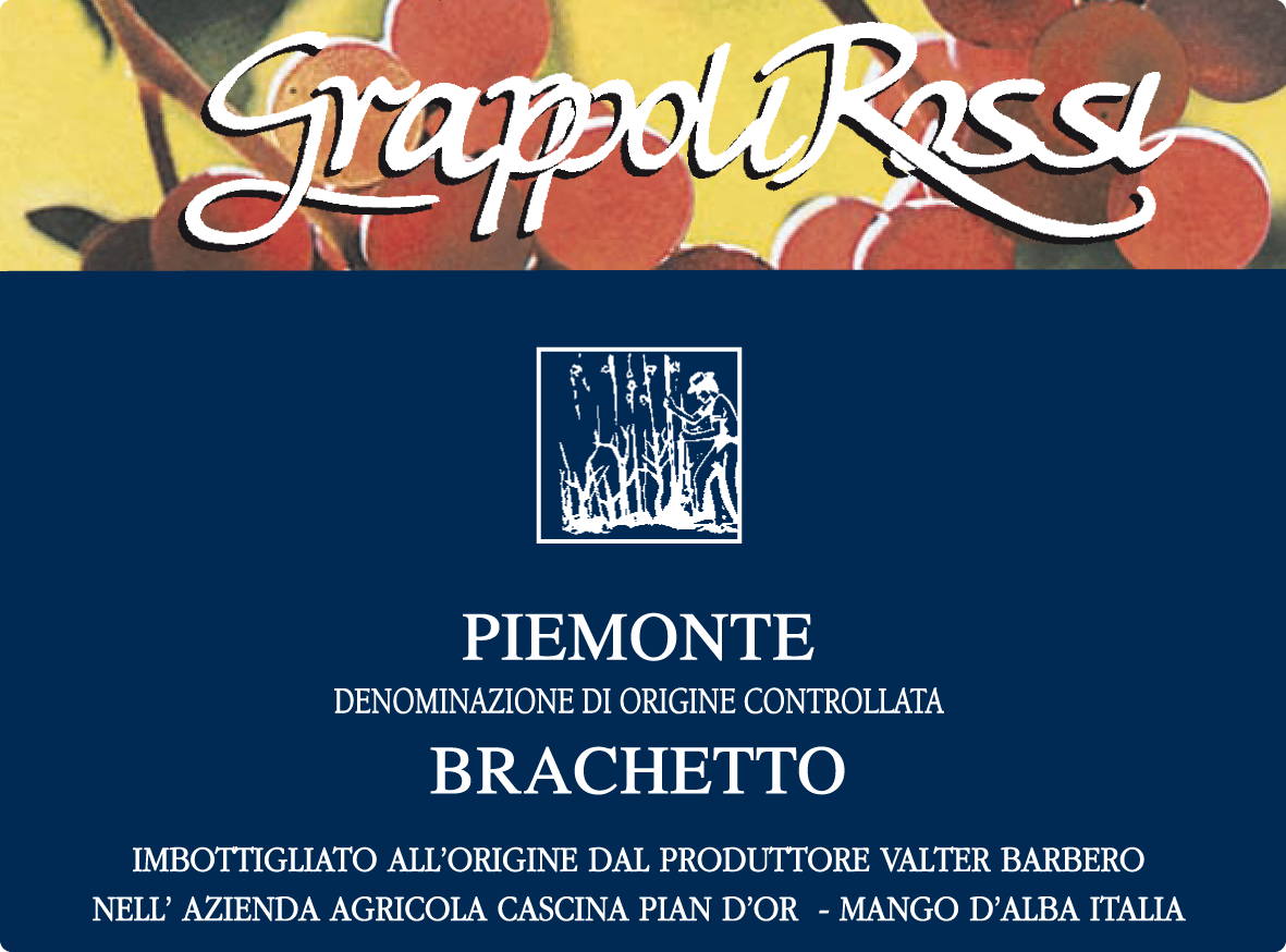 Brachetto Grappoli Rossi 2017
