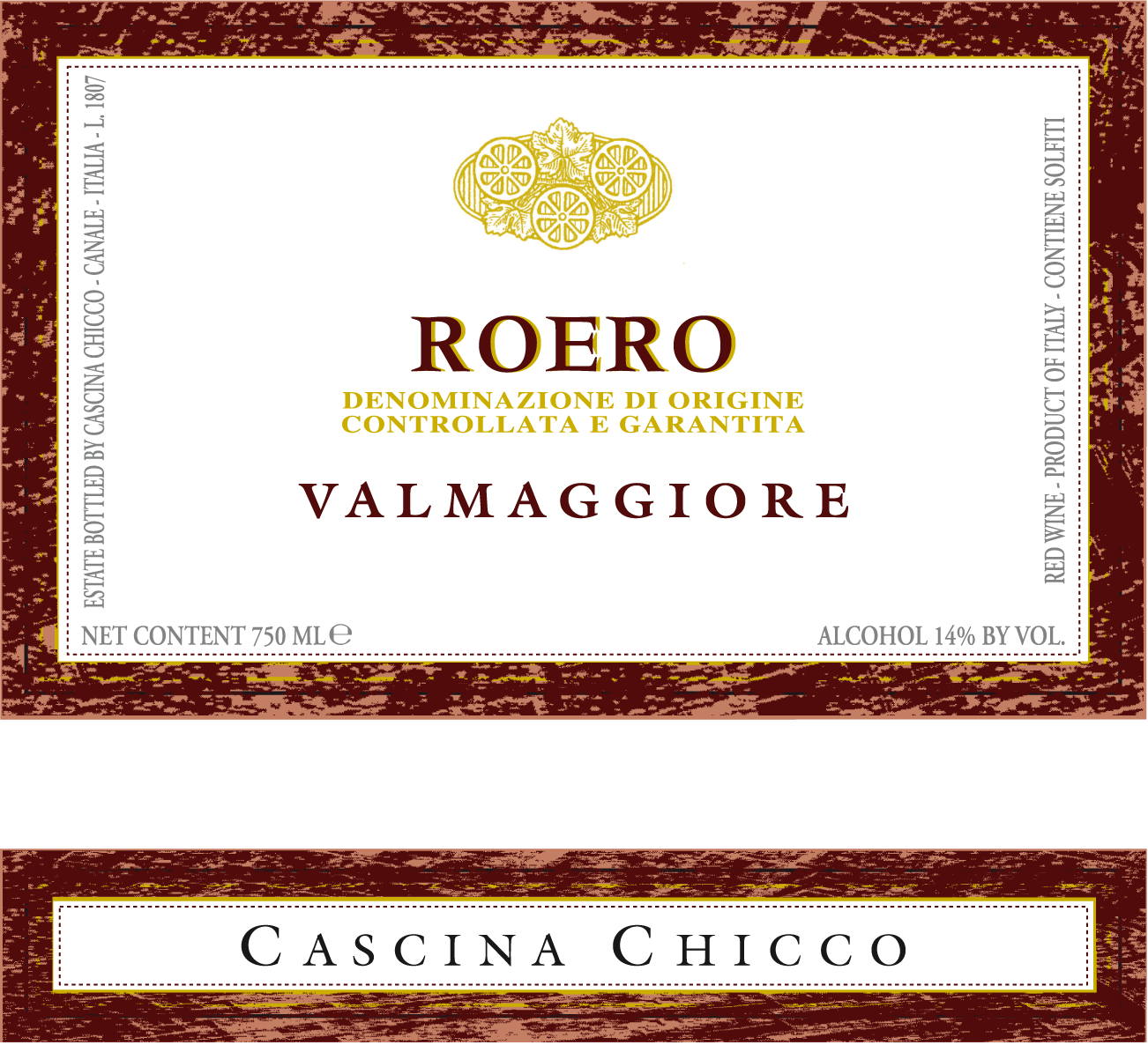 Roero Riserva Valmaggiore 2005