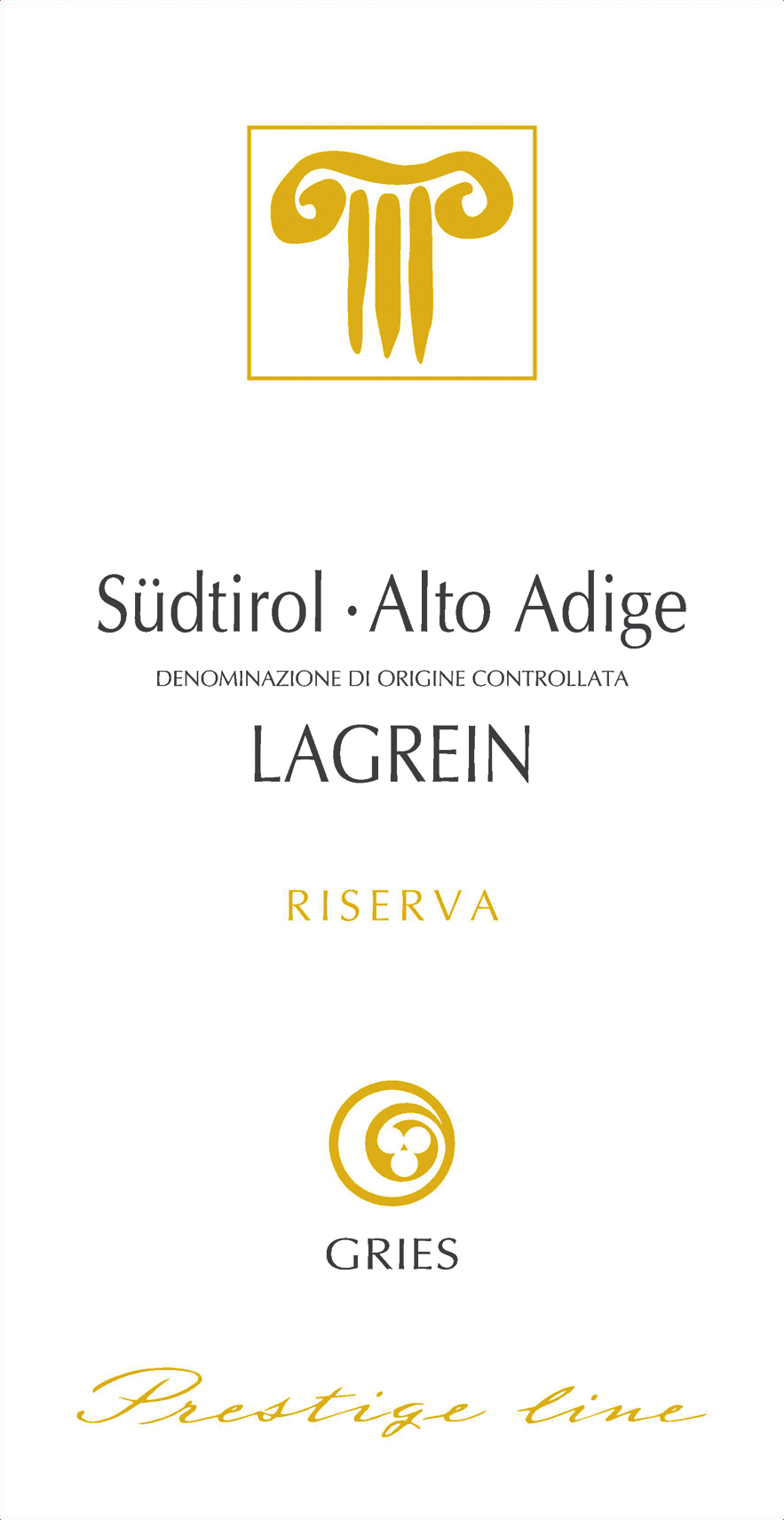 Lagrein Gries Riserva Prestige line 2013