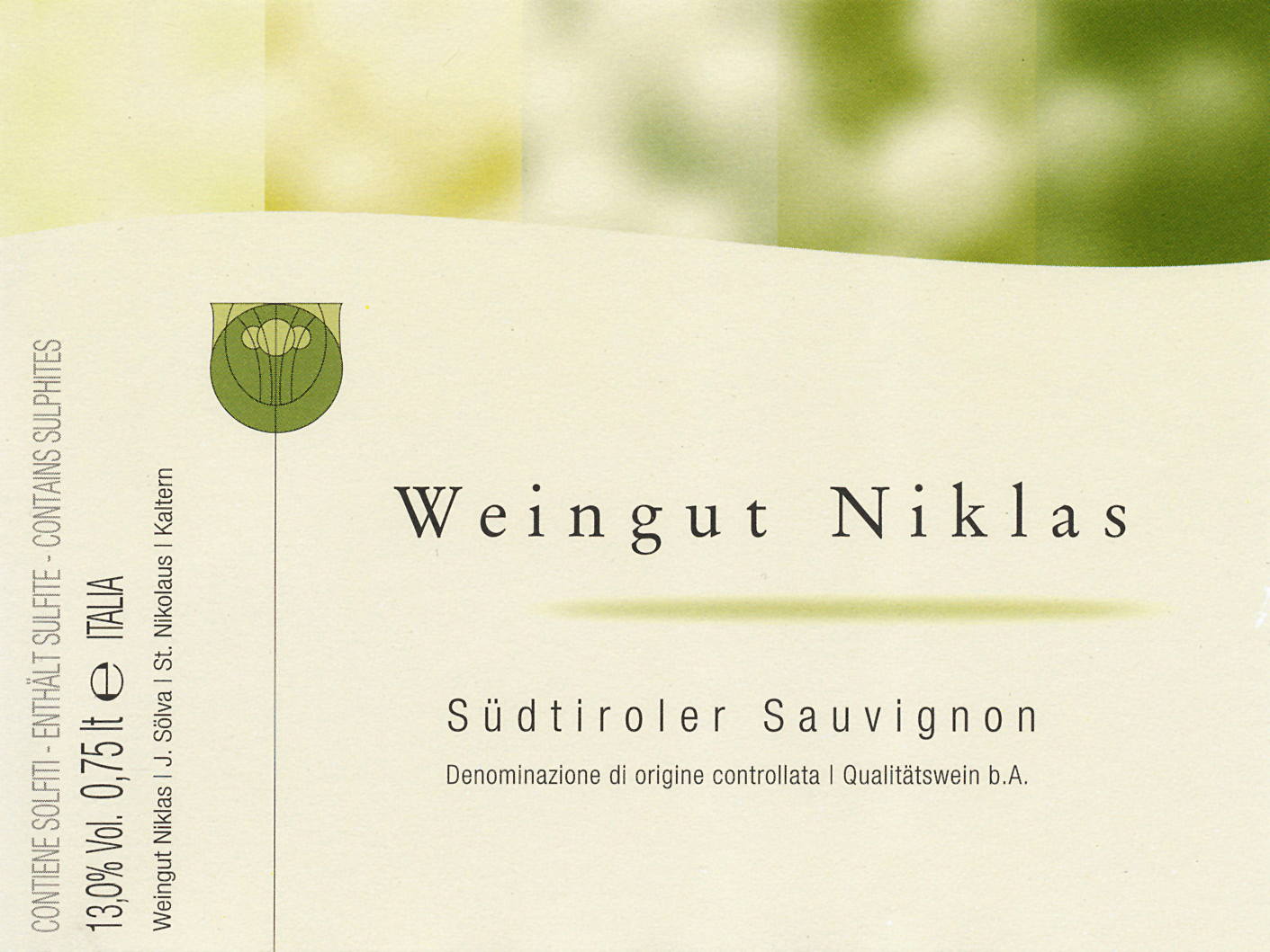 Sauvignon Südtiroler 2007