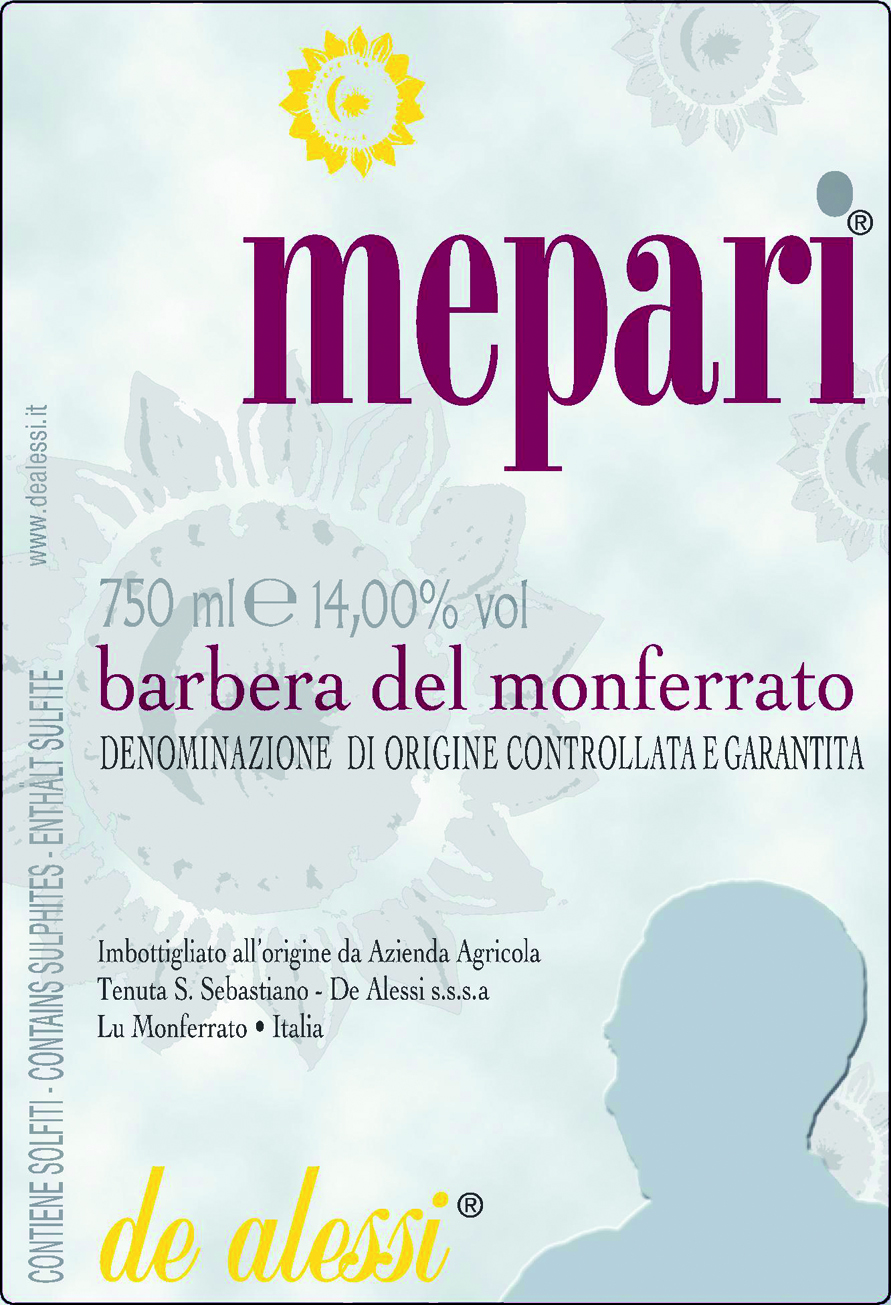 Barbera del Monferrato Mepari 2007