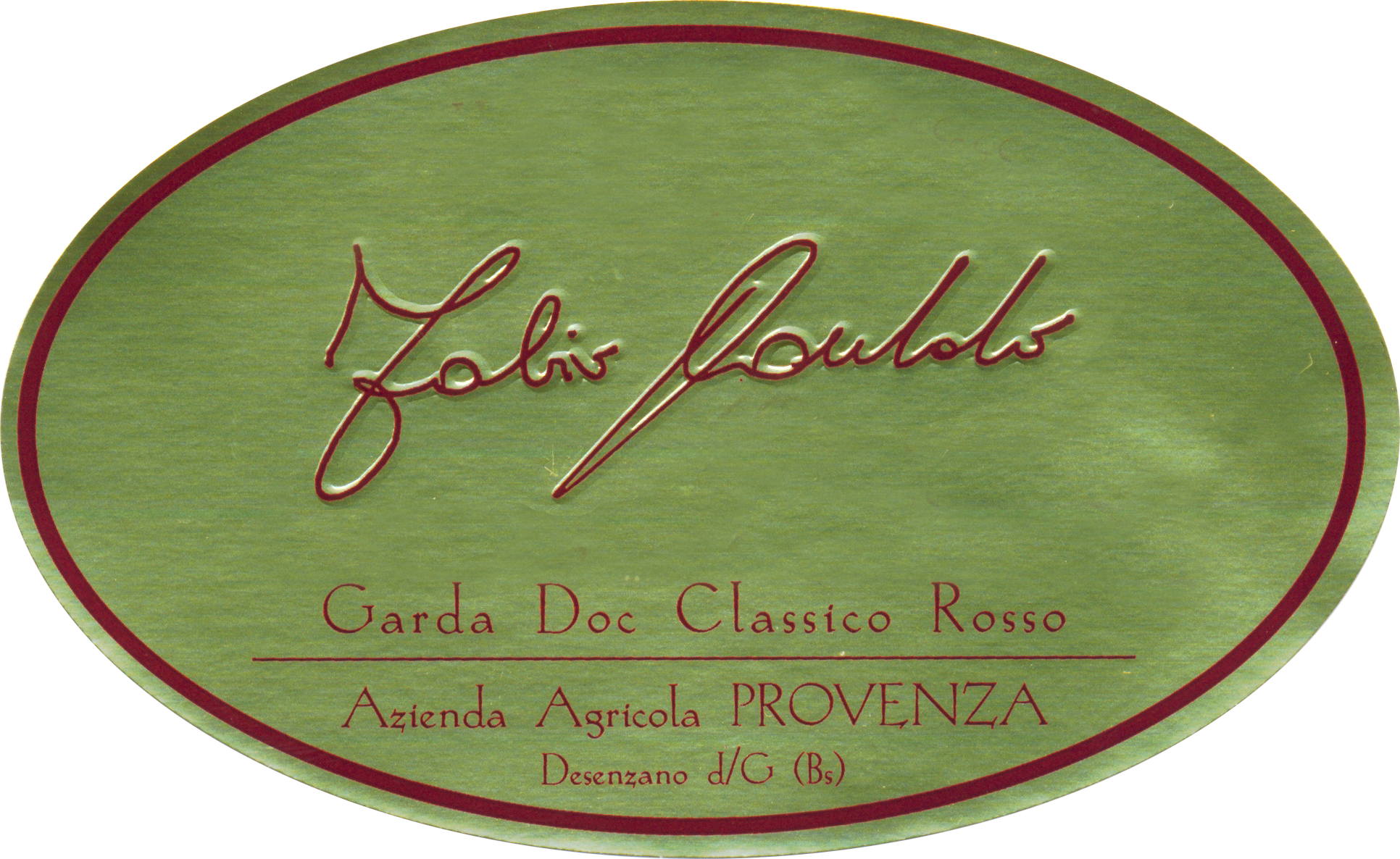 Garda Classico Rosso Fabio Contato 2007