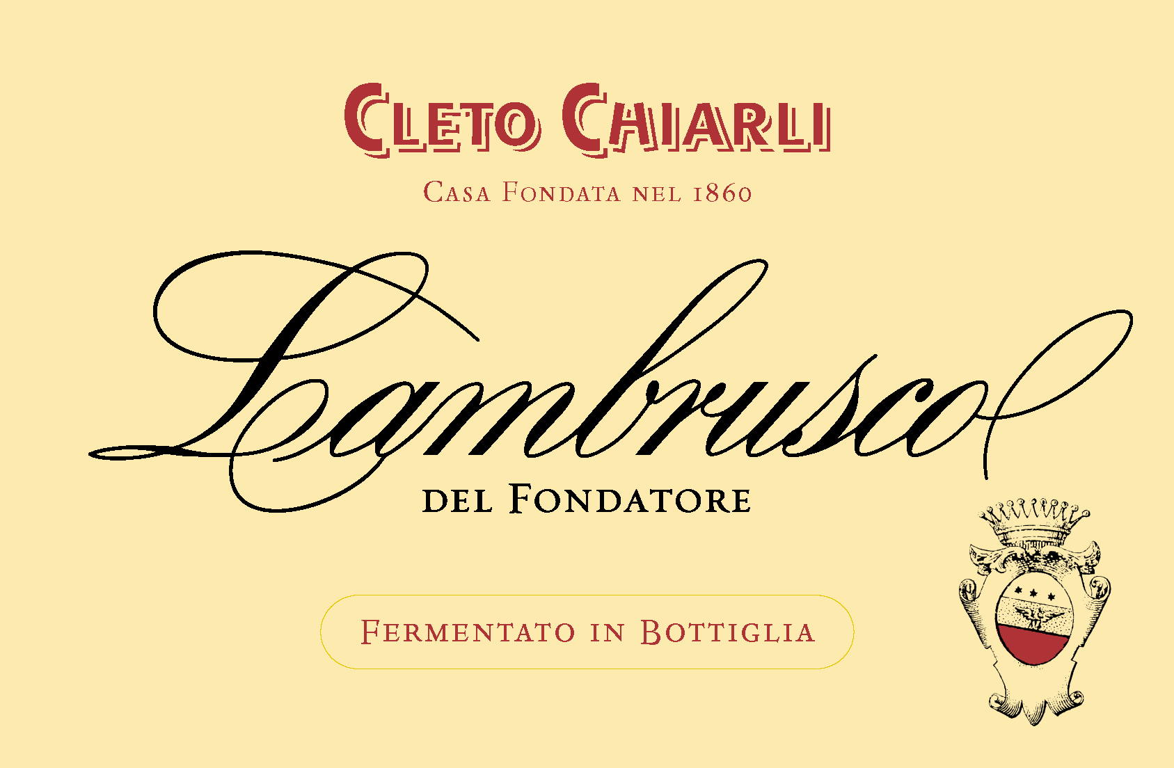 Lambrusco del Fondatore sa