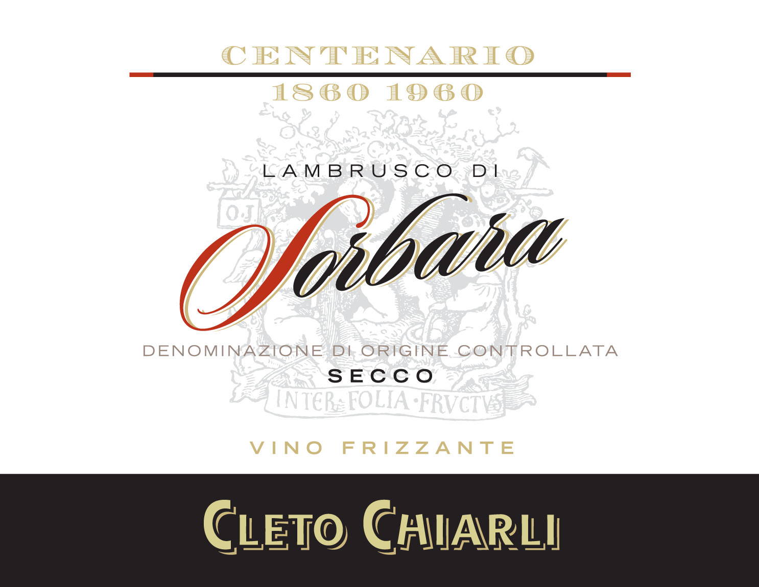 Lambrusco di Sorbara Secco Centenario sa