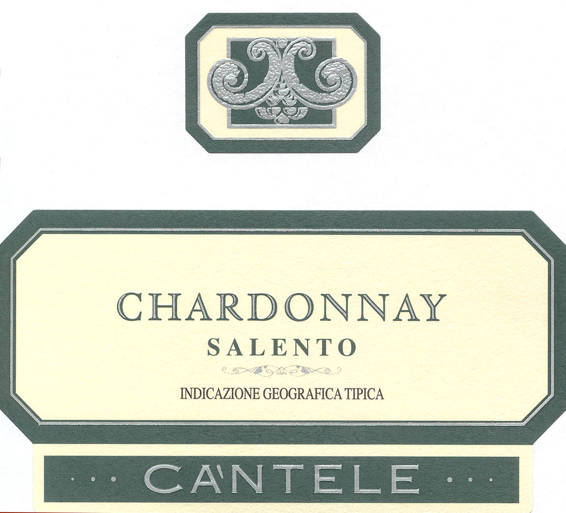Càntele Chardonnay Igt Salento 2012