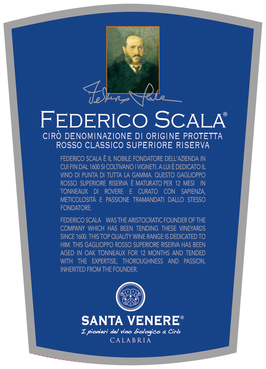 Federico Scala Cirò Riserva 2007