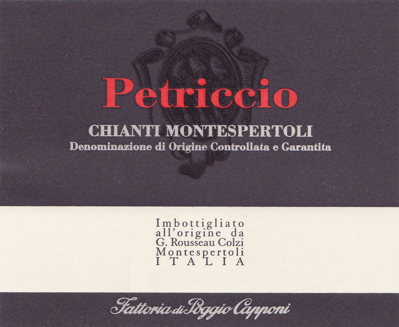 Chianti Montespertoli Petriccio 2011