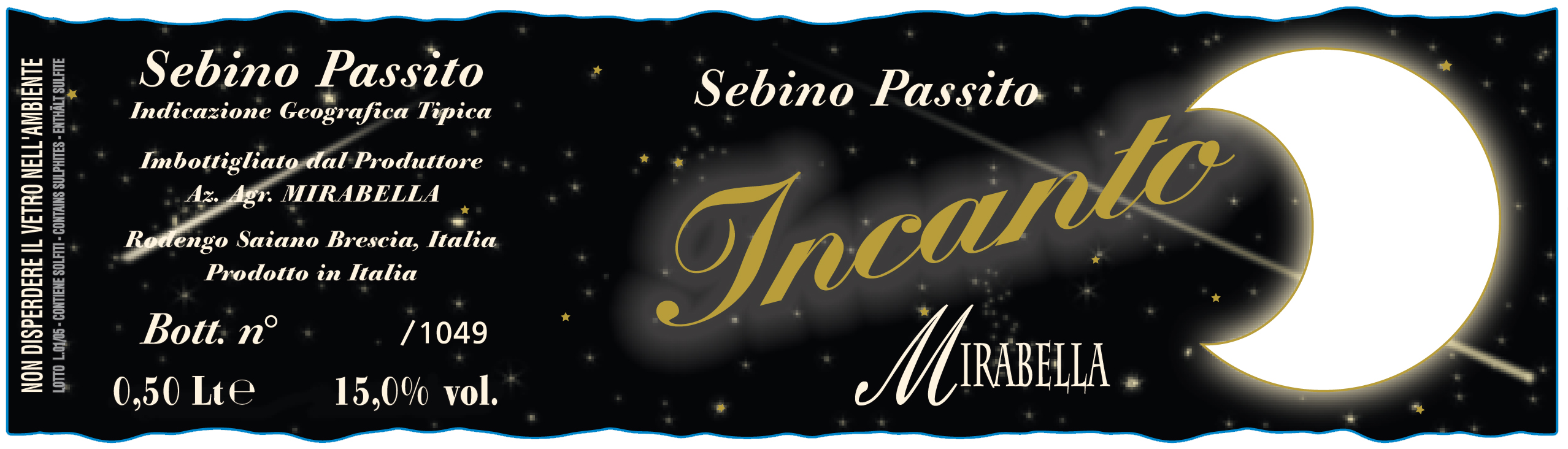 Incanto Sebino Passito Igt sa