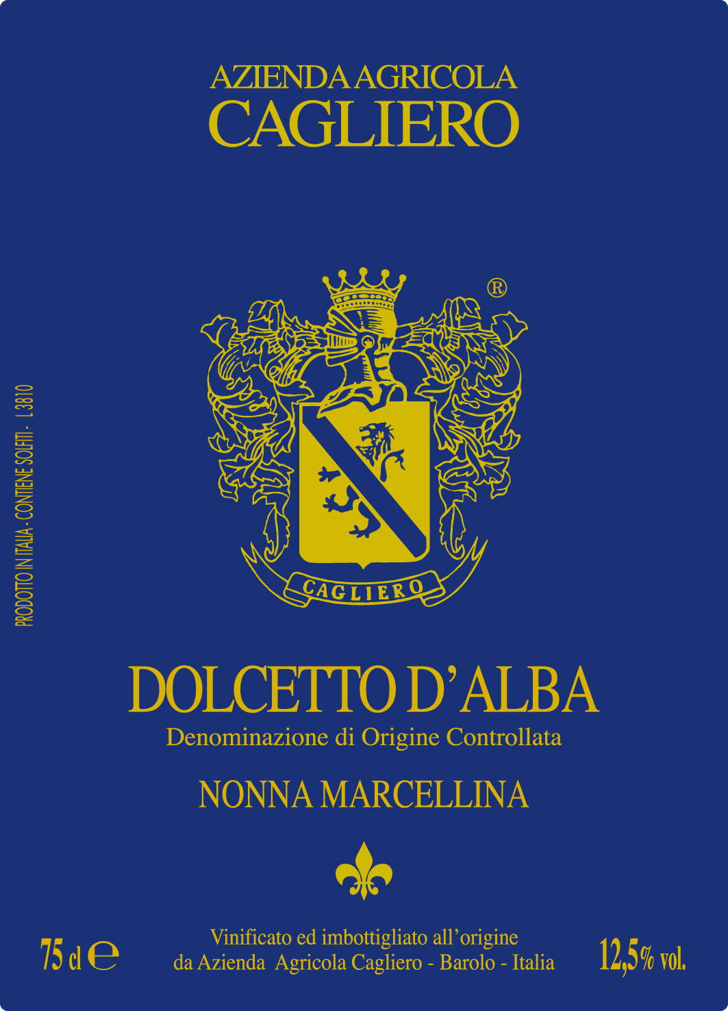 Dolcetto d'Alba Nonna Marcellina 2012