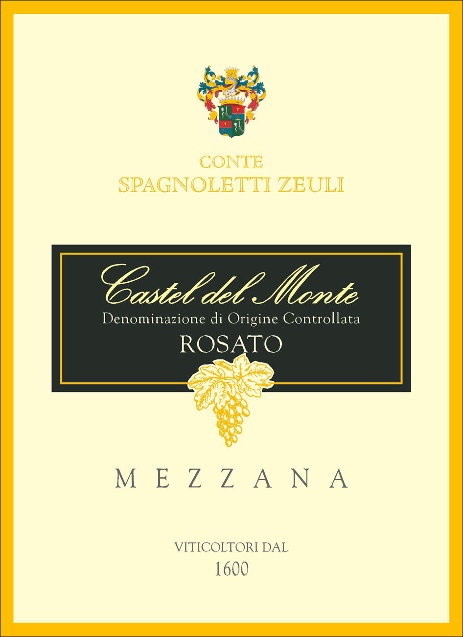 Castel del Monte Rosato Mezzana 2011