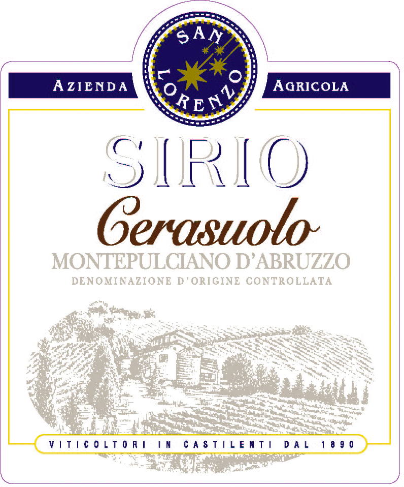 Sirio Cerasuolo d'Abruzzo 2008