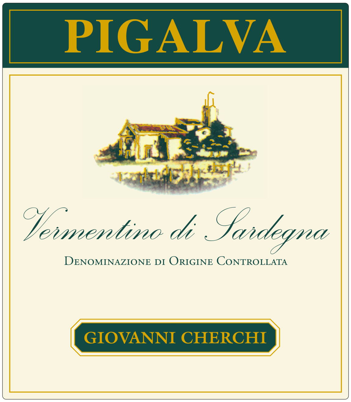 Vermentino di Sardegna Pigalva 2008
