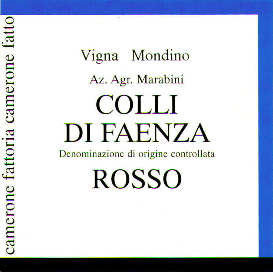 Rosso Colli di Faenza 2004