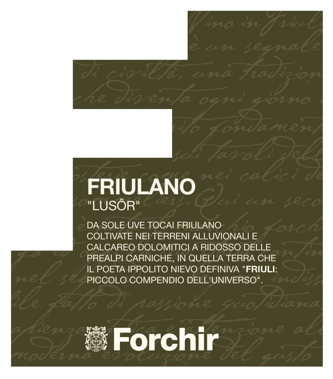 Friulano Lusôr 2012