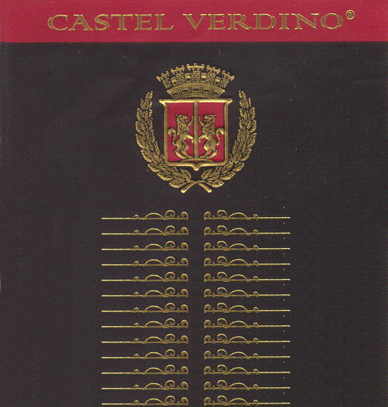 Montepulciano d'Abruzzo Castel Verdino 2005