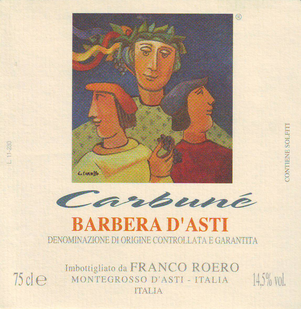 Barbera d'Asti Carbuné 2008
