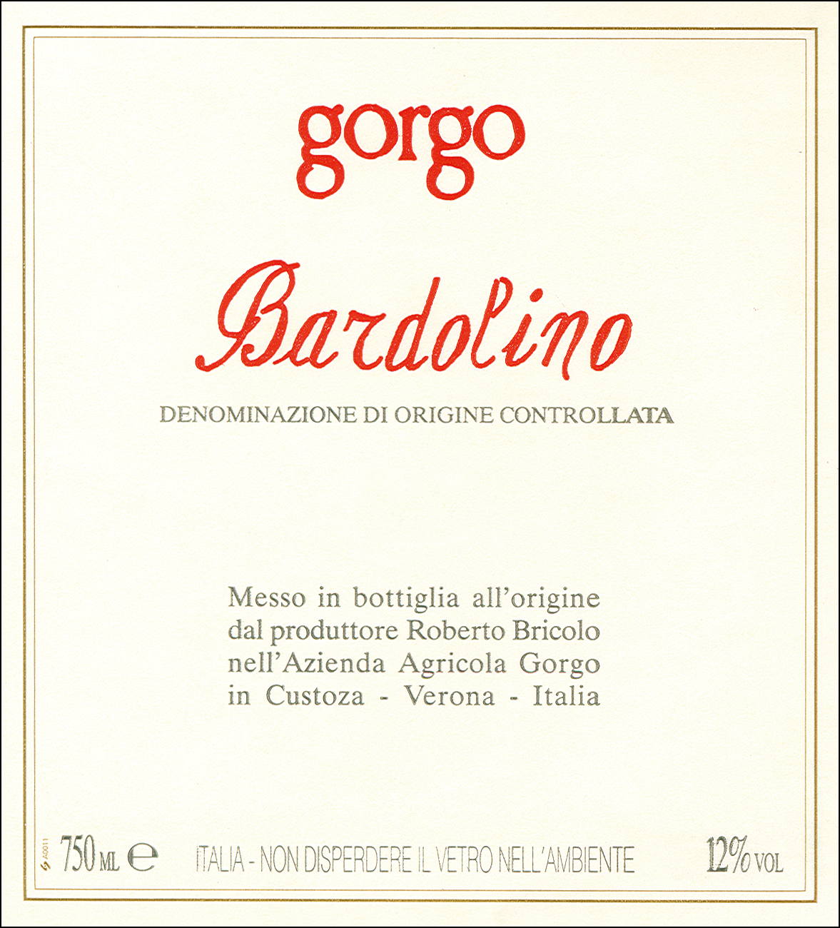 Bardolino Doc Bio 2020