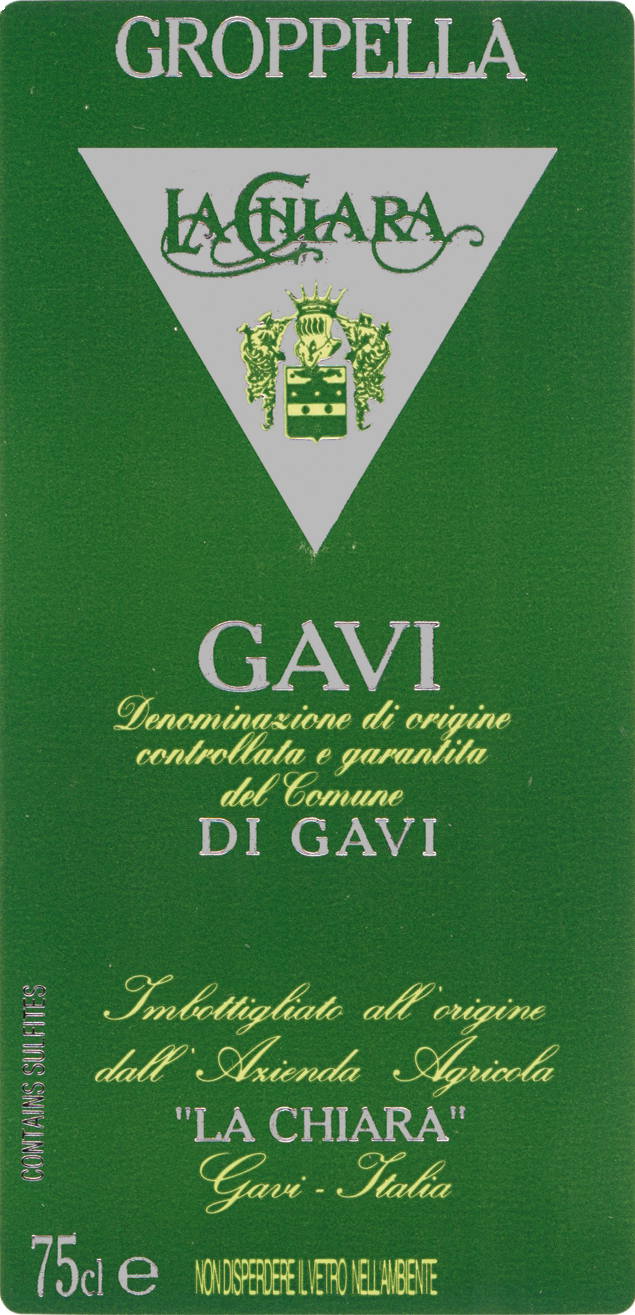 Gavi del Comune di Gavi Vigneto Groppella 2015