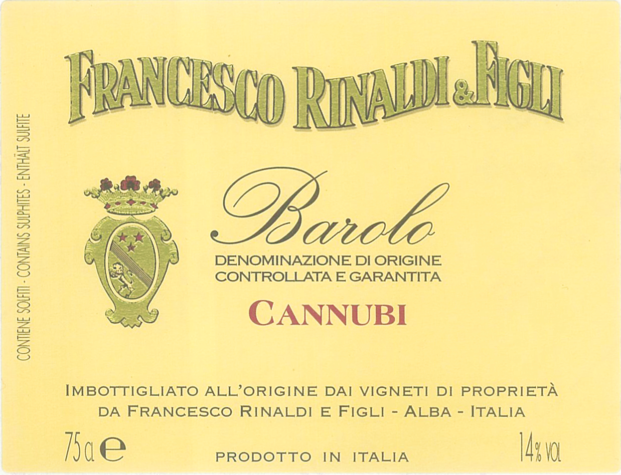 Barolo Cannubi 2012