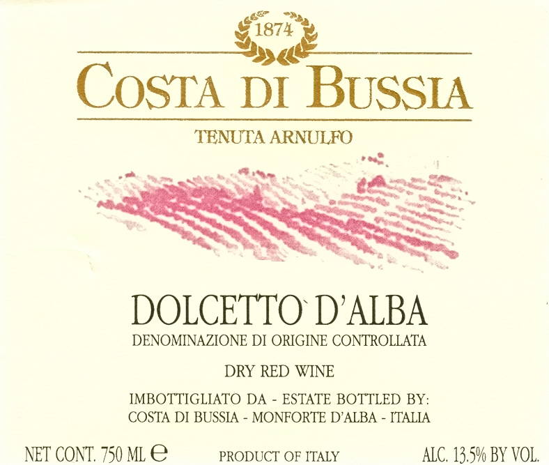 Dolcetto d'Alba 2013