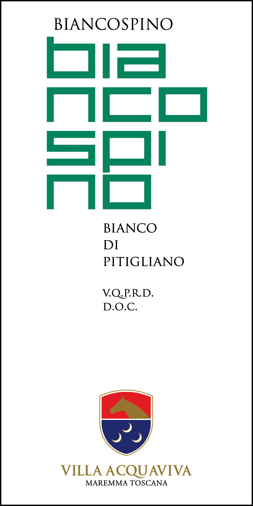 Bianco di Pitigliano Biancospino 2007