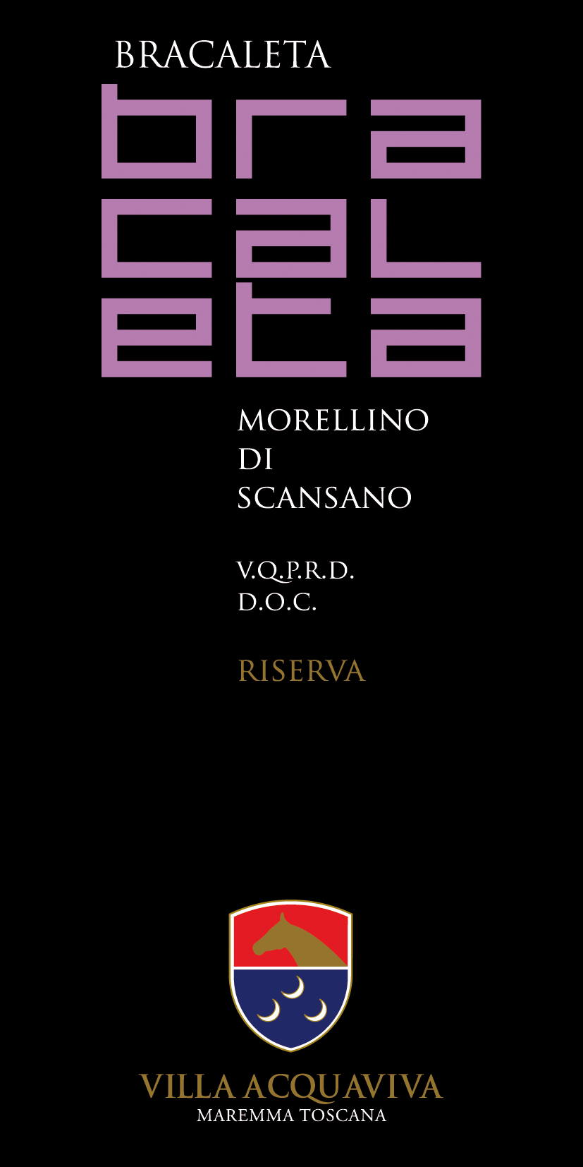Morellino di Scansano Bracaleta Riserva 2021