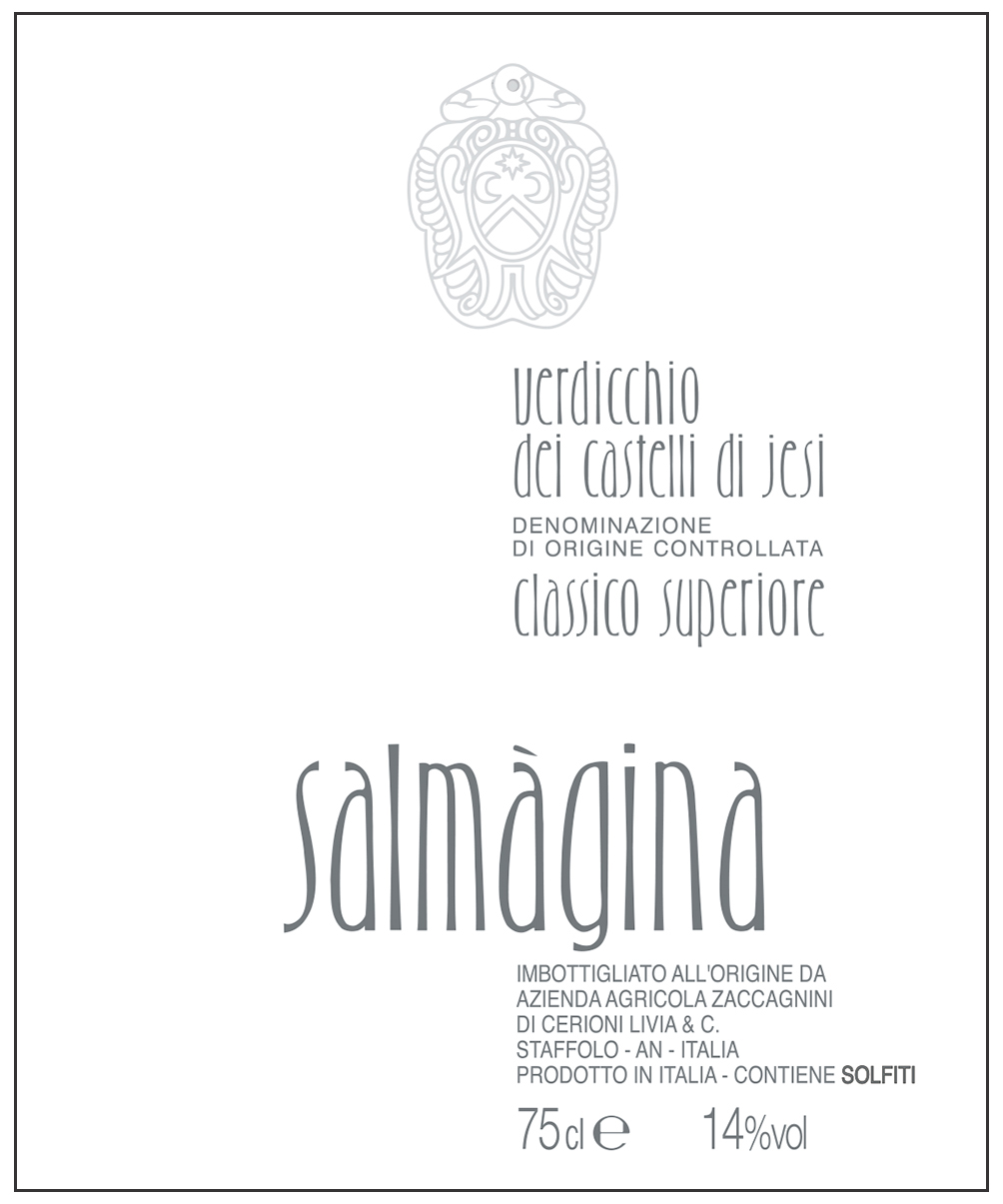 Salmàgina Verdicchio dei Castelli di Jesi Classico Superiore 2021