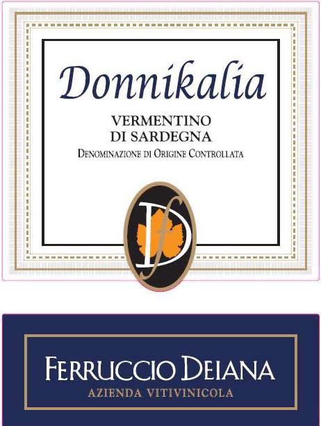 Donnikalia Vermentino di Sardegna 2012
