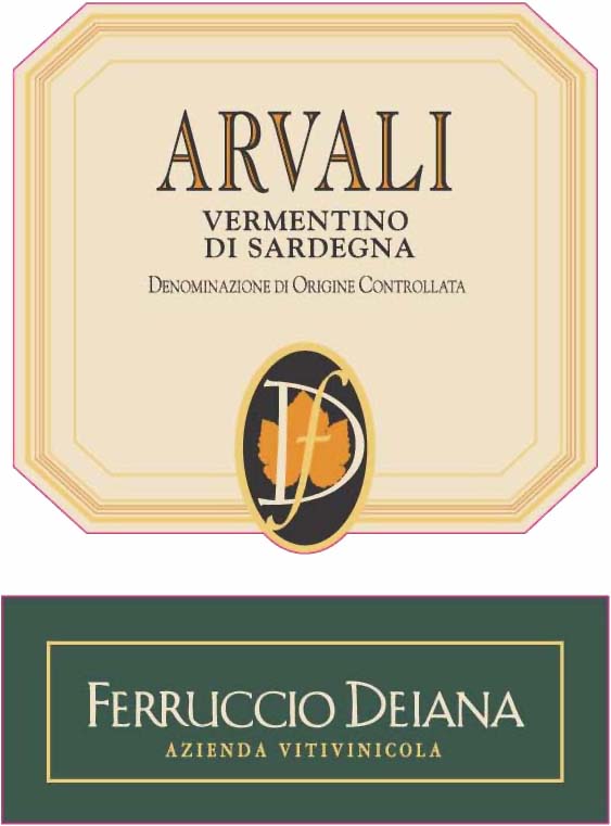 Arvali Vermentino di Sardegna 2011