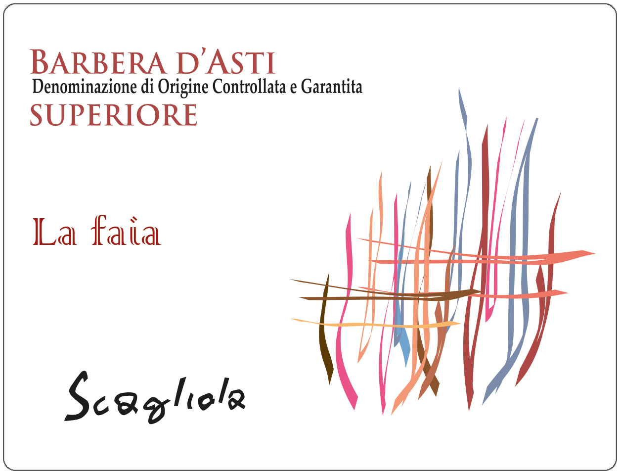 Barbera d'Asti Superiore La Faia 2018