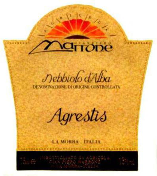 Nebbiolo d'Alba Superiore Agrestis 2019
