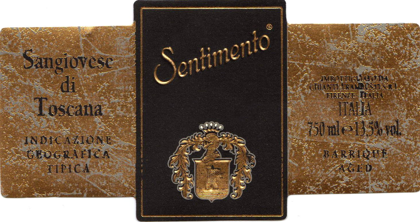 Sangiovese di Toscana Sentimento 2004