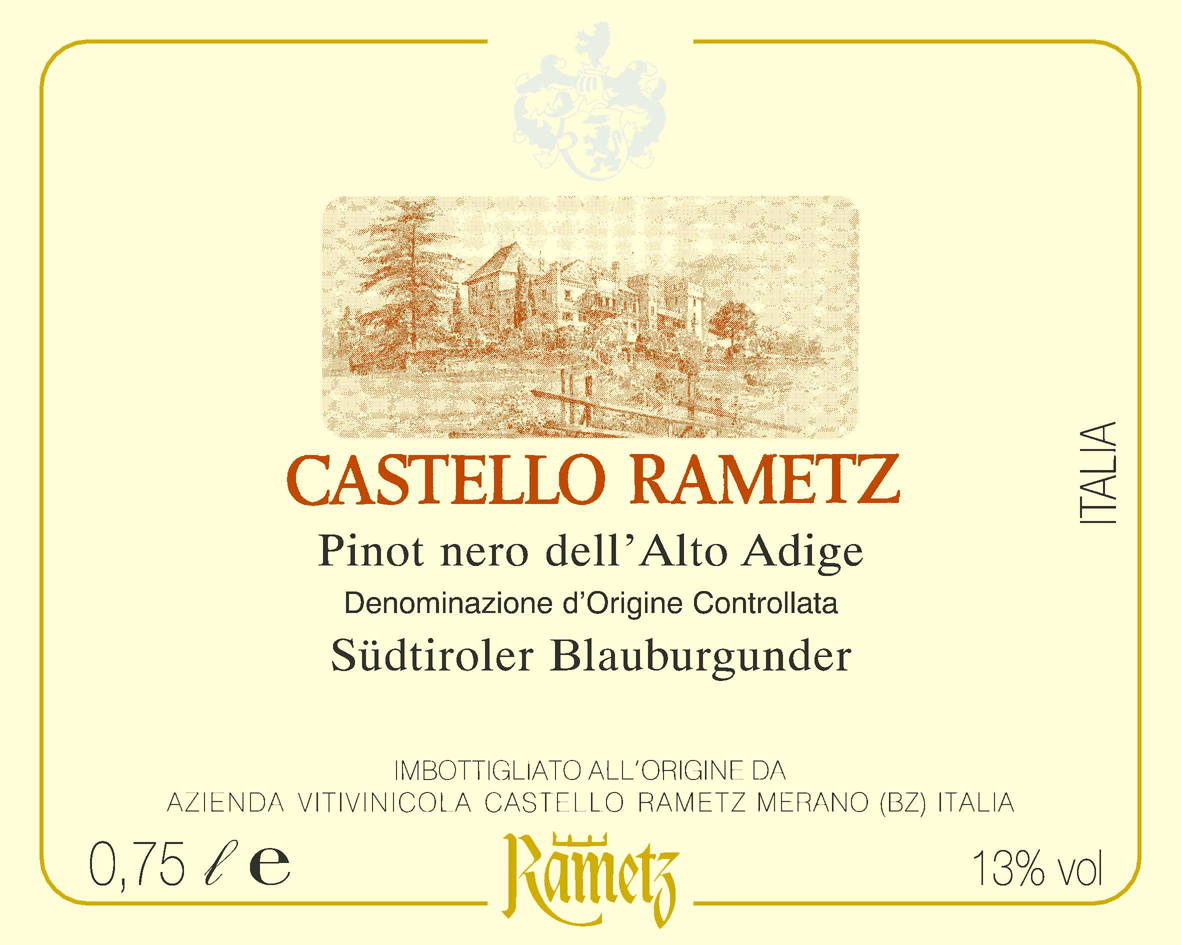 Pinot Nero dell'Alto Adige 2008