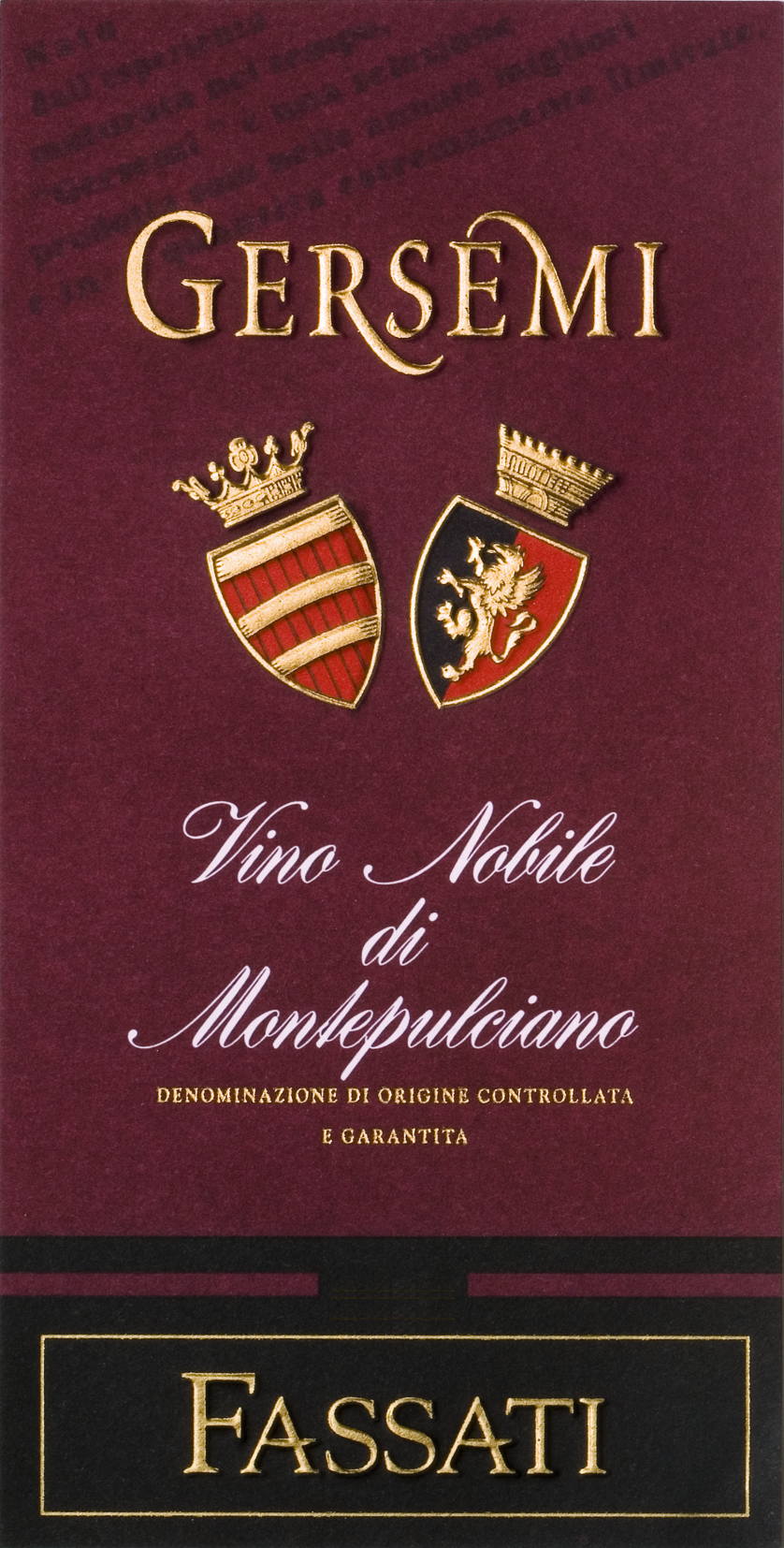 Gersemi Vino Nobile di Montepulciano Docg 2006
