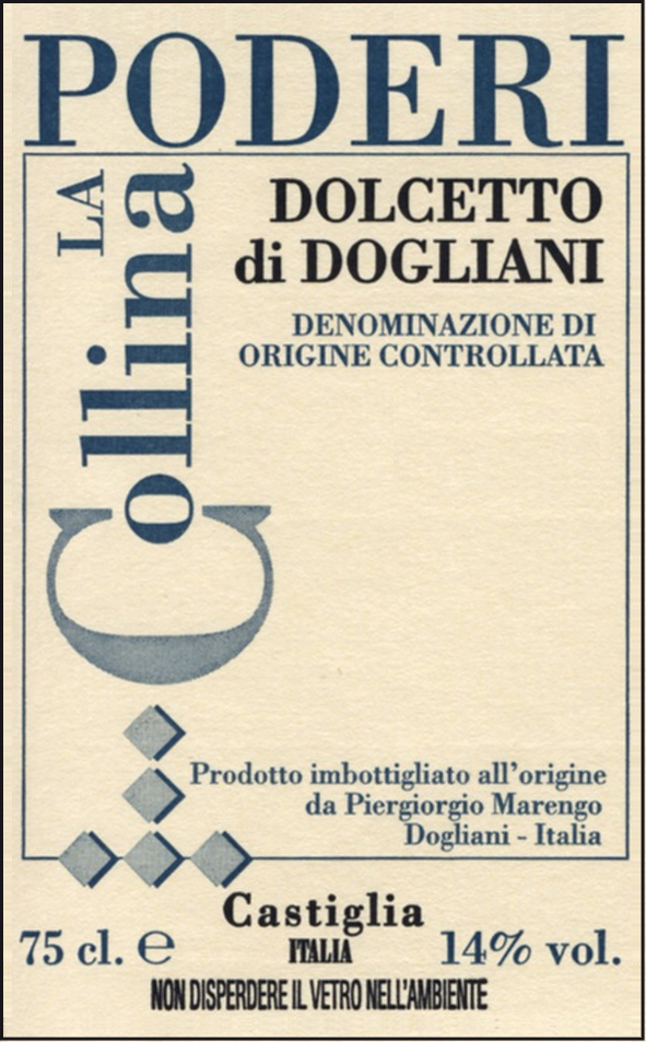 Dolcetto di Dogliani Bricco Castiglia 2007