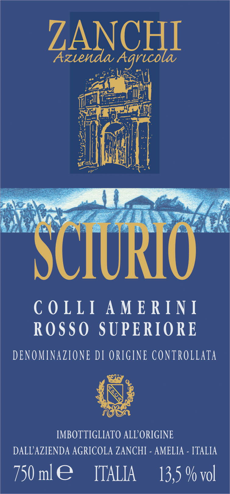 Sciurio Colli Amerini Rosso Superiore Doc 2005