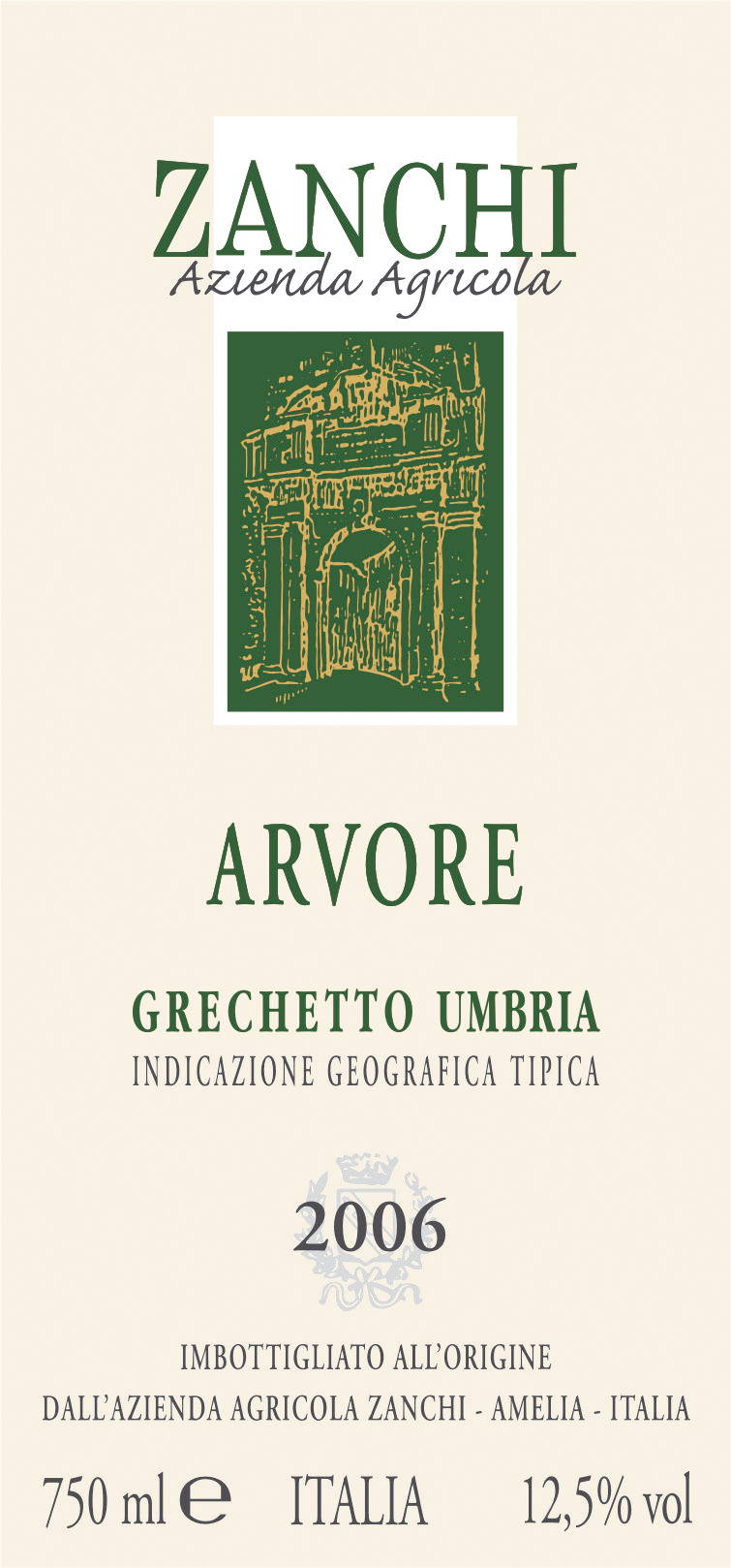 Arvore Amelia Grechetto Doc 2008