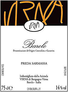 Barolo Preda Sarmassa 2004