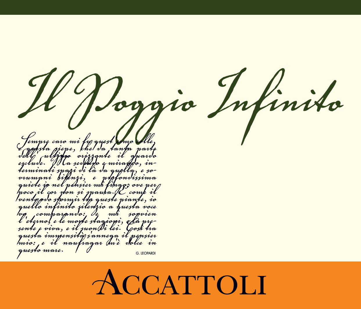 Marche Bianco Il Poggio Infinito 2011