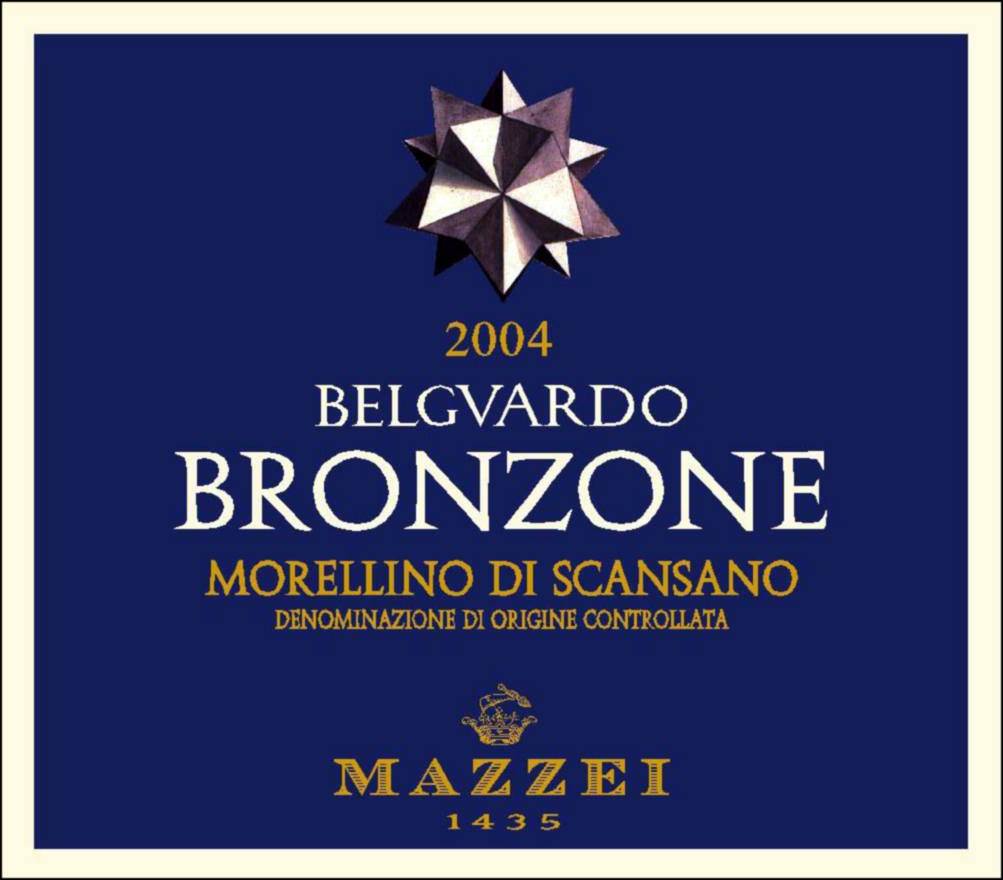 Morellino di Scansano Bronzone Belguardo Riserva 2017
