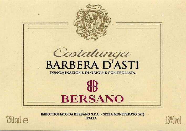 Barbera d'Asti Costalunga 2013